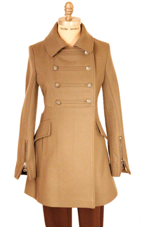 Mason's Olive-Toned Coat
