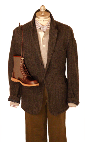 Façonnable's Herringbone Jacket